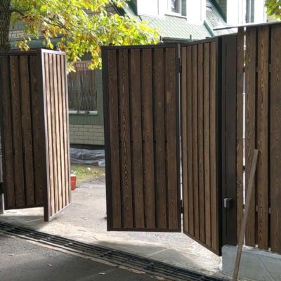 Купите и Закажите Ворота Гармошка: Лучшая Цена от 47896 руб, Установка под Ключ и Доставка в Серпухове и по Области